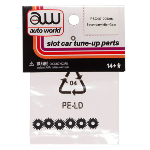 Auto World 4-Gear Secondary Idler Gear (6)