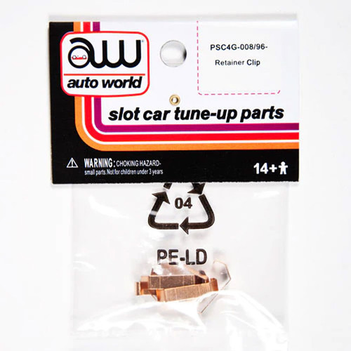 Auto World 4-Gear Retainer Clip (6) Auto World 4-Gear Retainer Clip (6)