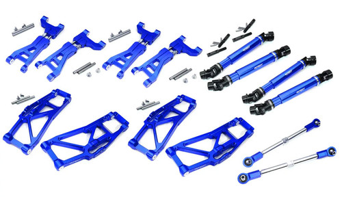 Integy (Blue) Billet Machined Suspension Conversion Set: Maxx w/ WideMAXX Integy (Blue) Billet Machined Suspension Conversion Set: Maxx w/ WideMAXX