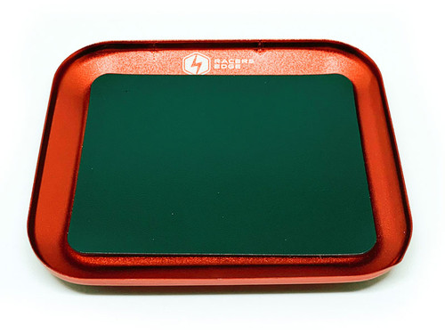 Racers Edge Aluminum Alloy Magnetic Screw Tray (Red) Racers Edge Aluminum Alloy Magnetic Screw Tray (Red)