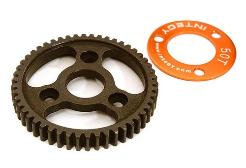 GPM Racing Hardened Steel #45 Spur Gear 54T Black For Traxxas E-Revo VXL 2.0 - ER2054TS-BK