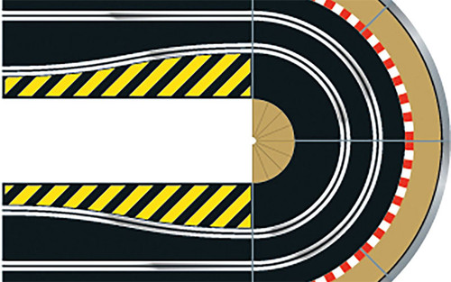 Scalextric 1/32 Hairpin Curve Track Accessory Pack Scalextric 1/32 Hairpin Curve Track Accessory Pack