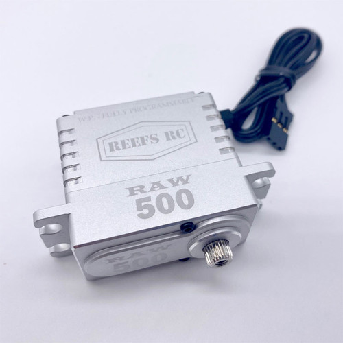 REEFS RC Raw 500 High Torque High Speed HV Waterproof Brushless Servo .095/500 @7.4V REEFS RC Raw 500 High Torque High Speed HV Waterproof Brushless Servo .095/500 @7.4V