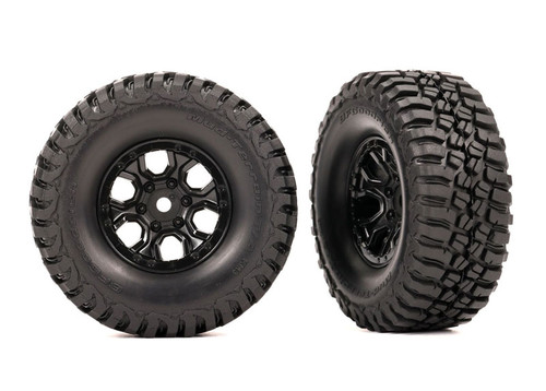 Traxxas BFGoodrich Mud-Terrain Tires T/A KM3 2.4x1.0