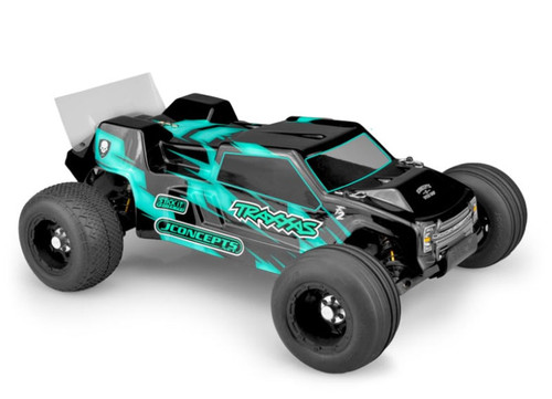 JConcepts F2 Body w/ Spoiler (Clear):  Rustler 2WD JConcepts F2 Body w/ Spoiler (Clear):  Rustler 2WD