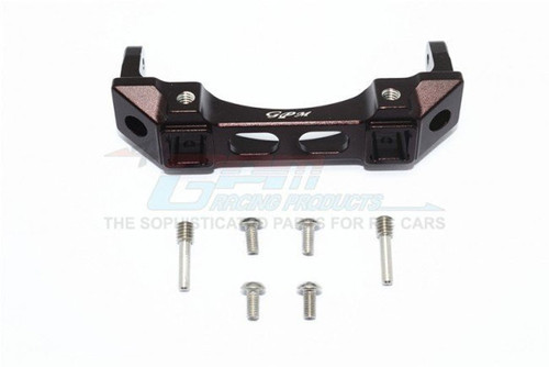 GPM Brown Aluminum Front Bumper Mount for TRX-4