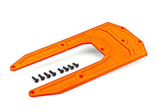 Traxxas Sledge Chassis Skid Plate (Blue)