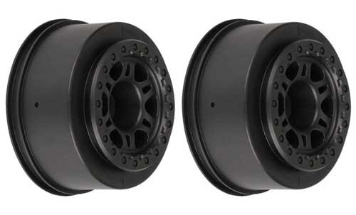 Pro-Line Split Six 2.2"/3.0" Black Wheel for the Slash Rear, Blitz Front & Rear Pro-Line Split Six 2.2"/3.0" Black Wheel for the Slash Rear, Blitz Front & Rear