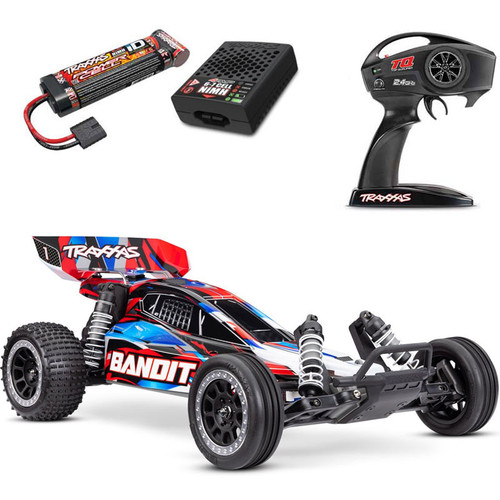Traxxas Bandit XL-5 Heavy Duty RTR 1/10 RC Buggy w/Battery & USB-C Charger Traxxas Bandit XL-5 Heavy Duty RTR 1/10 RC Buggy w/Battery & USB-C Charger