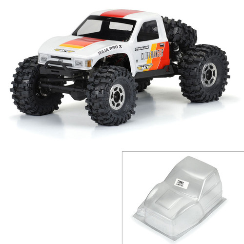 Pro-Line 1/10 Cliffhanger HP Cab-Only Clear Body for 12.3