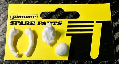 Pioneer Legends Racers (Unpainted, Unassembled) Driver Figure Pioneer Legends Racers (Unpainted, Unassembled) Driver Figure