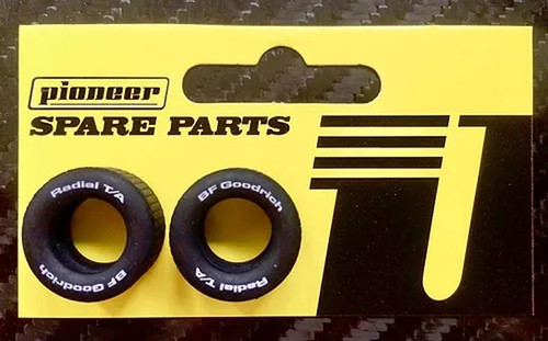 Pioneer Wide Rear Street Tires with White 'BF Goodrich' Print (2) Pioneer Wide Rear Street Tires with White 'BF Goodrich' Print (2)