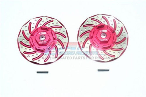 GPM Orange Aluminum + 2mm Hex With Brake Disk With Silver