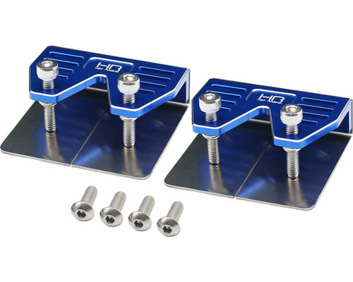 Hot Racing Traxxas Aluminum Double Trim Tab Adjusters for Spartan SR (2) Hot Racing Traxxas Aluminum Double Trim Tab Adjusters for Spartan SR (2)