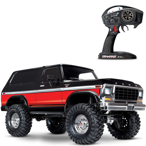 Traxxas TRX-4 1979 Ford Bronco 4WD RTR Crawler Trail Truck with Clipless Body Traxxas TRX-4 1979 Ford Bronco 4WD RTR Crawler Trail Truck with Clipless Body