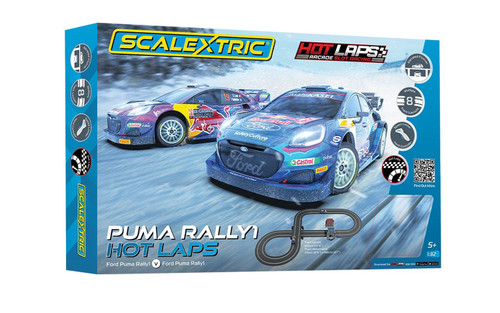 Scalextric Puma WRC Hot Laps 1/32 Slot Car Track Set Scalextric Puma WRC Hot Laps 1/32 Slot Car Track Set