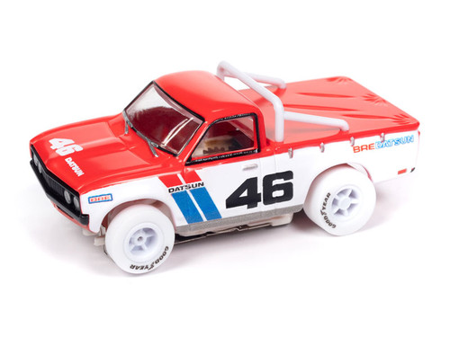 Auto World iWHEELS 1972 BRE Datsun 620 Pickup Truck Tribute X-Traction HO Slot Car
