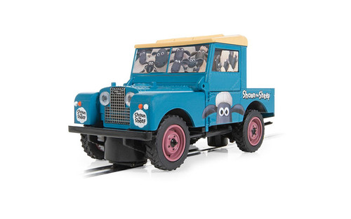 Scalextric Land Rover Series 1 - Shaun The Sheep 1/32 Slot Car Scalextric Land Rover Series 1 - Shaun The Sheep 1/32 Slot Car