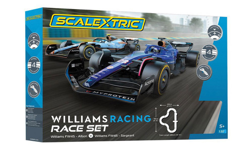 Scalextric Williams Racing 1/32 Slot Car Track Set Scalextric Williams Racing 1/32 Slot Car Track Set