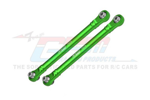 GPM Green 7075 Alloy Front Steering Toe Links