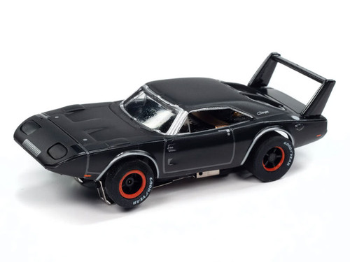 Auto World 1969 Dodge Daytona (Dark Grey) X-Traction HO Slot Car