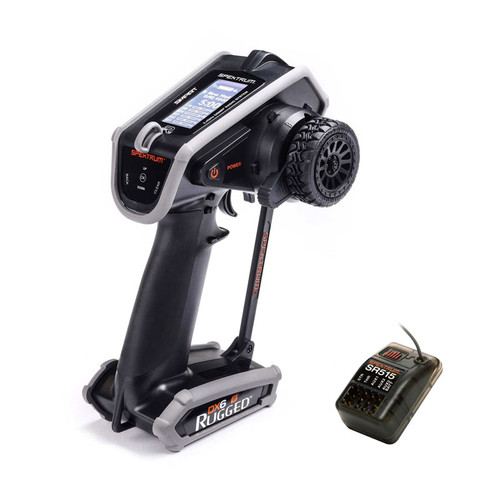 Spektrum DX6 Rugged 6 Channel DSMR Transmitter with SR515 Receiver Spektrum DX6 Rugged 6 Channel DSMR Transmitter with SR515 Receiver