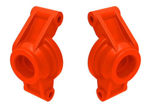 Traxxas Mini Maxx Red Rear Left and Right Stub Axle Carriers