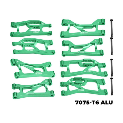 GPM Orange 7075 Alloy Front Upper & Lower and Rear Upper & Lower