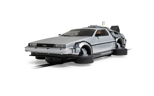 Scalextric Flying Time Machine - Back To The Future 2 1/32 Slot Car Scalextric Flying Time Machine - Back To The Future 2 1/32 Slot Car