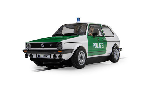 Scalextric Volkswagen Golf MK1 - Polizei Edition 1/32 Slot Car Scalextric Volkswagen Golf MK1 - Polizei Edition 1/32 Slot Car
