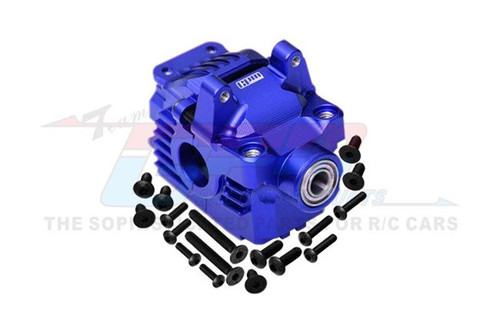 GPM Blue Alloy Front Differential Housing (Larger Inner Bearings)