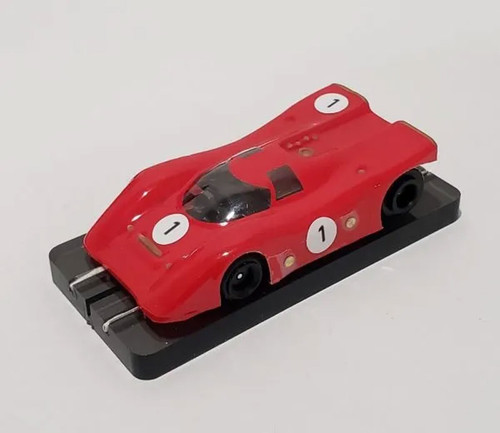 Viper Scale (RED) V1 Production Modified with 917 Body and Pinned Rear Axle Ready to Race HO Slot Car