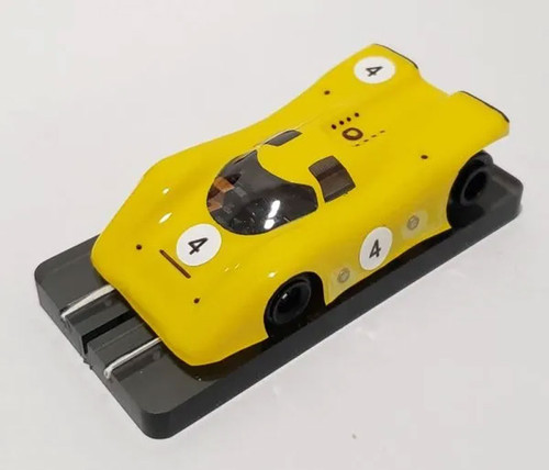 Viper Scale (YELLOW) V1 Production Modified with 917 Body Ready to Race HO Slot Car Viper Scale (YELLOW) V1 Production Modified with 917 Body Ready to Race HO Slot Car