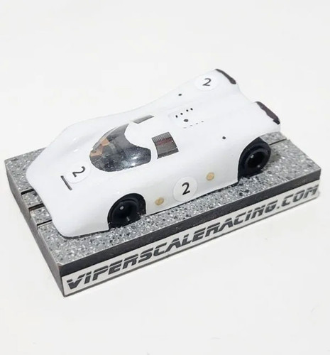 Viper Scale Racing (WHITE) VSPEC w/ V17 Body Ready to Race HO Slot Car