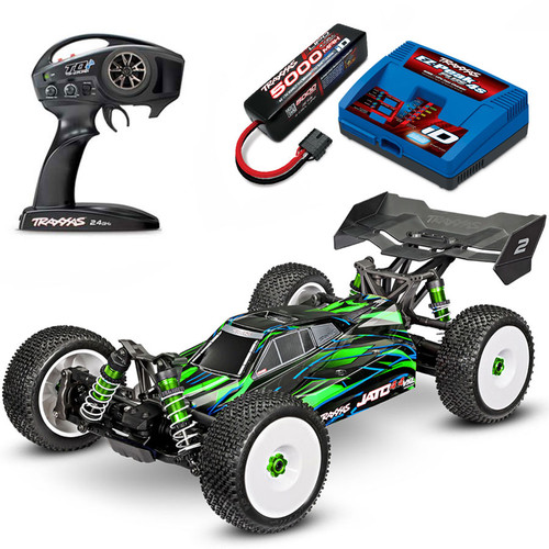 Traxxas Jato 4X4 VXL RTR Brushless Racing Buggy with 4S LiPo Combo