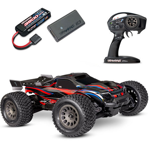 Traxxas Mini XRT 4WD Brushless RTR RC Monster Truck w/ID Lipo Battery & USB-C Charger