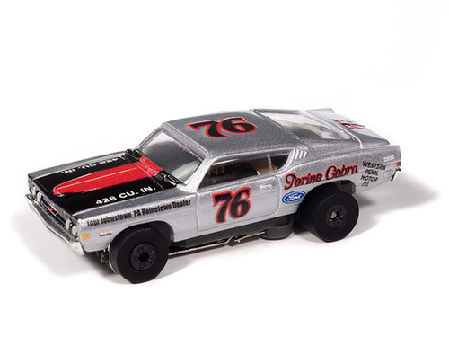 Auto World 1968 Ford Torino GT White Thunderjet HO Slot Car | Auto
