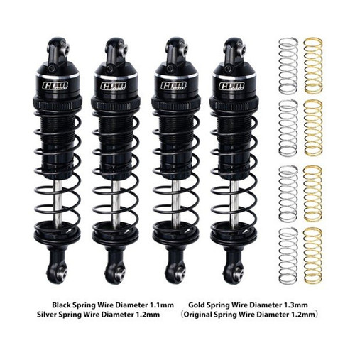 GPM Mini Maxx Green Alloy Front And Rear Adjustable Spring Shock