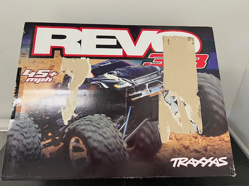 Traxxas Revo 3.3 Nitro 4WD RC Monster Truck w/TSM & Telemetry - DMG BOX