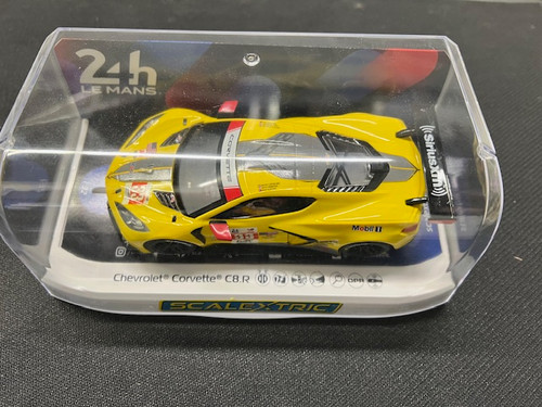 Scalextric Chevrolet Corvette C8R - LeMans GTE AM Winner 2023 1/32 Slot Car - OPEN/USED ITEM