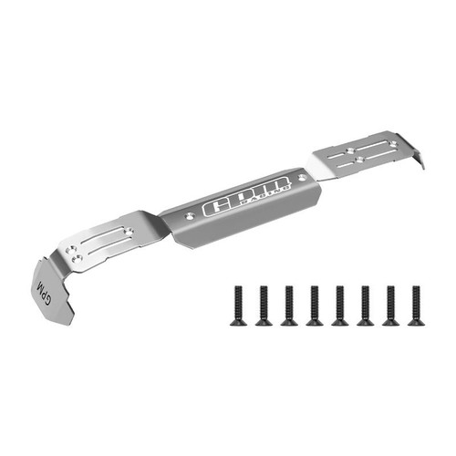 GPM Stainless Steel Skid Kit Center Chassis Guard