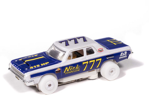 Auto World iWHEELS 1964 Dodge 330 Pro Stock Thunderjet HO Slot Car