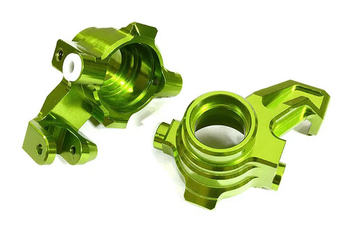 Integy Green Billet Machined Steering Knuckles: Maxx 4S