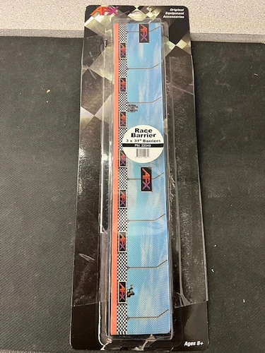 AFX HO Slot Car Track Race Barriers - 3x31-Inch Sections - OPEN PACKG