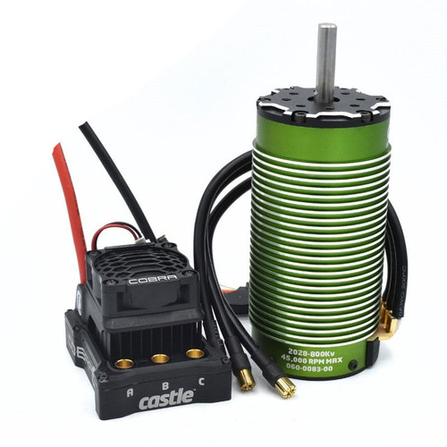 Castle Creations Cobra 6 33.6V, 8A Peak BEC ESC w/ 2028-800KV