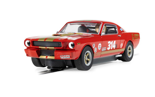 Scalextric Shelby GT350H - Red and Gold 1/32 Slot Car