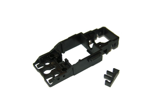 Bulldog HO Racing Bare Chassis with Magnet Retainer Clip
