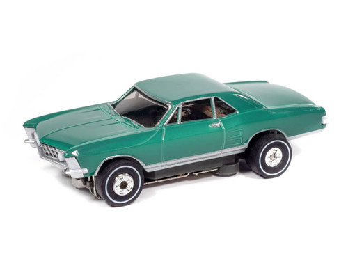 Auto World 1963 Buick Riviera (Green) Thunderjet HO Slot Car