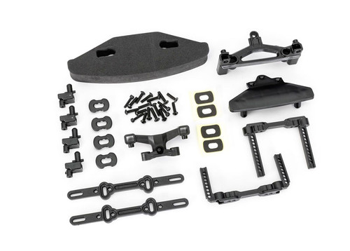 Traxxas Front and Rear Body Mounts w/ Posts & Hardware