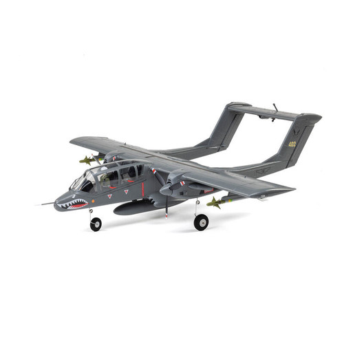 E-Flite Micro OV-10 Bronco 645mm BNF Bind-N-Fly Basic RC Airplane with AS3X and SAFE Select